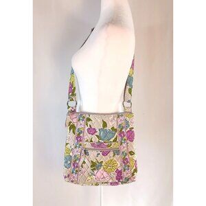 Vera Bradley Hipster Crossbody Bag Heather Pattern Quilted Purse Excellent